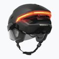 Велосипедна каска ABUS Hyp-e Ace volcano titan с мигачи 2