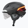 Велосипедна каска ABUS Hyp-e Ace volcano titan с мигачи 3