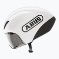 Велосипедна каска ABUS Gamechanger TT 1.1 shiny white 3