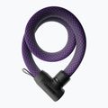 Устойство за заключване на велосипед ABUS Yarnit 4004K/110 midnight purple