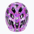 Детска велосипедна каска ABUS Smooty 2.0 purple kisses 6