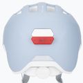 Детска велосипедна каска ABUS Smiley 3.0 ACE LED pure aqua 9