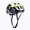 ABUS AirBreaker Movistar Team 24 тъмножълта/жълта/бяла велосипедна каска