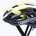 ABUS AirBreaker Movistar Team 24 тъмножълта/жълта/бяла велосипедна каска 7