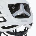 Велосипедна каска ABUS AirBreaker флийс бяла матова 8