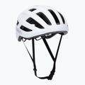 ABUS PowerDome каска за велосипедисти флийс бяла