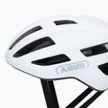 ABUS PowerDome каска за велосипедисти флийс бяла 7