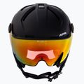 Ски каска Alpina Attelas Visor QVM black matte 2
