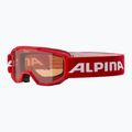 Детски ски очила Alpina Piney red matt/orange 6