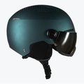 Ски каска Alpina Arber Visor Q Lite petrol/green matt 2