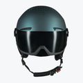 Ски каска Alpina Arber Visor Q Lite petrol/green matt 4