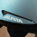 Ски каска Alpina Arber Visor Q Lite petrol/green matt 8
