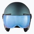 Ски каска Alpina Arber Visor Q Lite petrol/green matt 11
