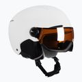 Ски каска Alpina Arber Visor Q Lite white matt