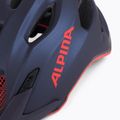 Детска велосипедна каска Alpina Carapax indigo matte 7