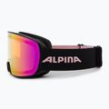 Очила за ски Alpina Nakiska Q-Lite black/rose matt/pink 4