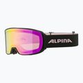 Очила за ски Alpina Nakiska Q-Lite black/rose matt/pink 6