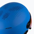 Детска ски каска Alpina Zupo Visor Q-Lite blue matt 7