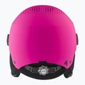 Детска ски каска Alpina Zupo Visor Q-Lite pink matt 3