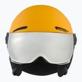 Детска ски каска Alpina Zupo Visor Q-Lite burned/ yellow matt 2