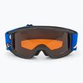 Детски предпазни ски очила Alpina Piney black/ blue matt/ orange 2