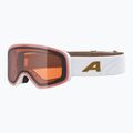 Предпазни ски очила Alpina Ladis Q white/ gold matt/ gold 5