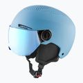 Детска ски каска Alpina Zupo Visor Q-Lite smoke/ blue matt