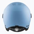 Детска ски каска Alpina Zupo Visor Q-Lite smoke/ blue matt 4