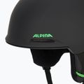Детска ски каска Alpina Brix black/ neon matt 7