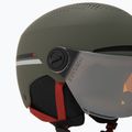 Детска ски каска Alpina Zupo Visor Q-Lite olive/red matt 7