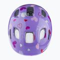 Детска велосипедна каска Alpina Ximo 2 Jr purple hearts gloss 12