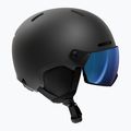Скиорска каска Alpina Arber 2 Visor Q-Lite black matte 2