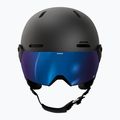 Скиорска каска Alpina Arber 2 Visor Q-Lite black matte 3