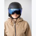 Скиорска каска Alpina Arber 2 Visor Q-Lite black matte 7