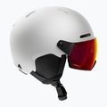 Скиорска каска Alpina Arber 2 Visor Q-Lite white matt 2