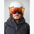 Скиорска каска Alpina Arber 2 Visor Q-Lite white matt 5