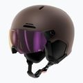 Скиорска каска Alpina Arber 2 Visor Q-Lite ox brown matt