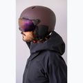 Скиорска каска Alpina Arber 2 Visor Q-Lite ox brown matt 6