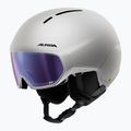 Скиорска каска Alpina Vizzard QV MIPS white matt
