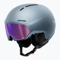 Скиорска каска Alpina Vizzard Q-Lite ice blue matt