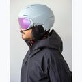 Скиорска каска Alpina Vizzard Q-Lite ice blue matt 6