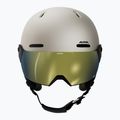 Детска скиорска каска Alpina Zupo 2 Visor Q-Lite sand matt 3