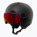 Детска скиорска каска Alpina Zupo 2 Visor Q-Lite black matte