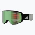 Скиорскa маска Alpina Venet Q-Lite black/green matt