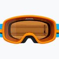 Детска скиорска маска Alpina Piney 2.0 orange/blue matt 2