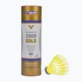 Совалки за бадминтон VICTOR Nylon Shuttle 2000 fast 6 бр. жълт