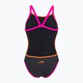 Дамски бански костюм от една част aquaFeel Training V-Back сив / дим 2