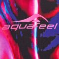 Дамски бански костюм от две части aquafeel Racerback синьо розово пламъци 3
