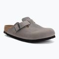 Чехли BIRKENSTOCK Boston Soft Footbed Oiled Leather Narrow iron