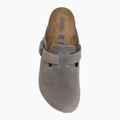 Чехли BIRKENSTOCK Boston Soft Footbed Oiled Leather Narrow iron 5